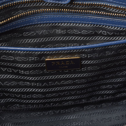 Prada Saffiano Lux Large Tote Bluette 6 of 25