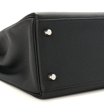 Hermes Togo Kelly Retourne 32 Black 8 of 10