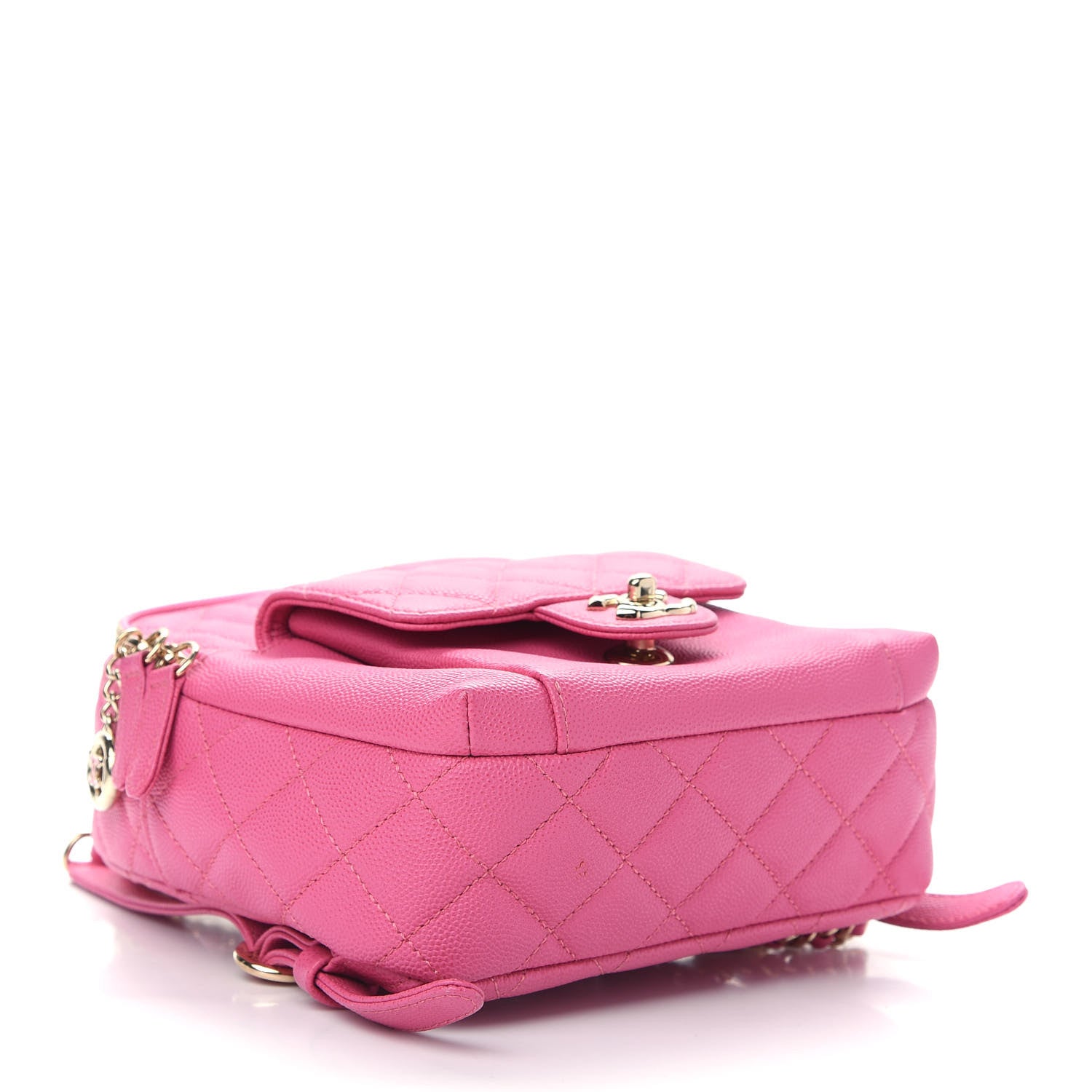 Chanel Caviar Quilted Small CC Day Backpack Pink 3 of 9