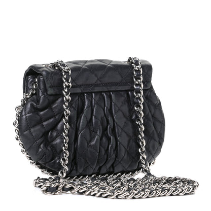 Chanel Washed Lambskin Mini Chain Around Messenger Black 2 of 11