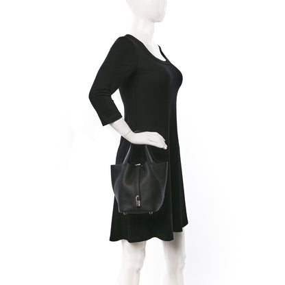 Hermes Taurillon Clemence Picotin Lock 18 PM Black 2 of 9
