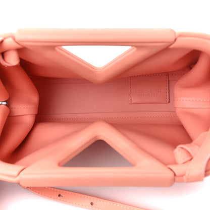 Bottega Veneta Calfskin Small The Point Triangle Bag Peachy 5 of 9