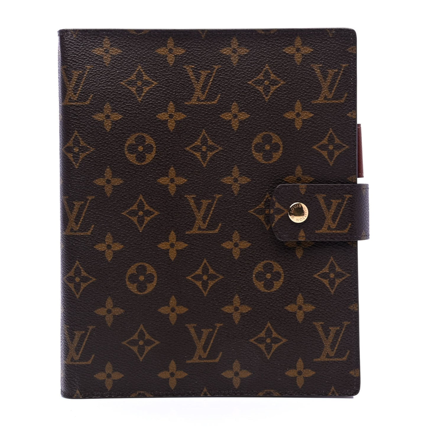 Monogram Large Ring Agenda Cover