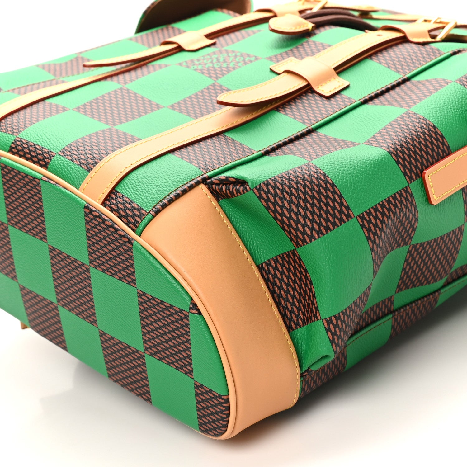 louis vuitton christopher backpack green Louis Vuitton Damier Pop Christopher MM Backpack Green 1773029 – FASHIONPHILE