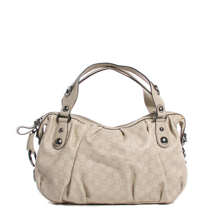 Gucci Guccissima Icon Bit Medium Boston Off White 1 of 8