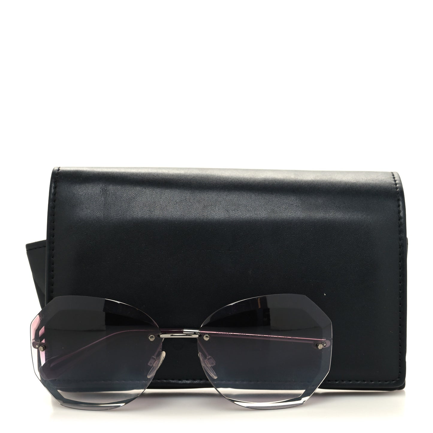 Metal Spring Round Sunglasses 4220 Pink