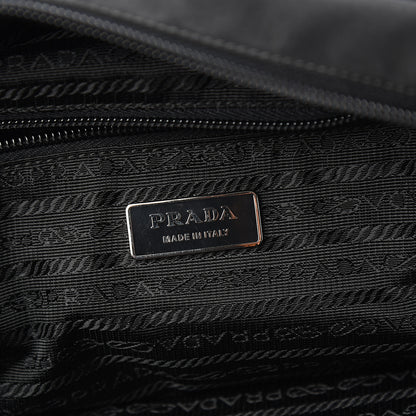 Prada Tessuto Nylon Logo Tote Black 5 of 8