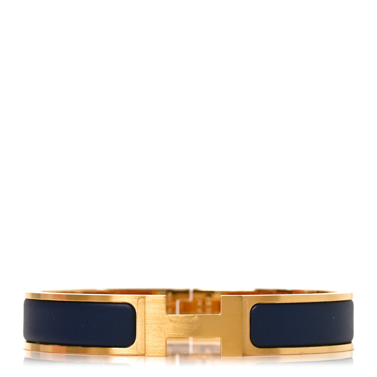 Matte Enamel Narrow Clic Clac HH Bracelet T4 Bleu Biarritz