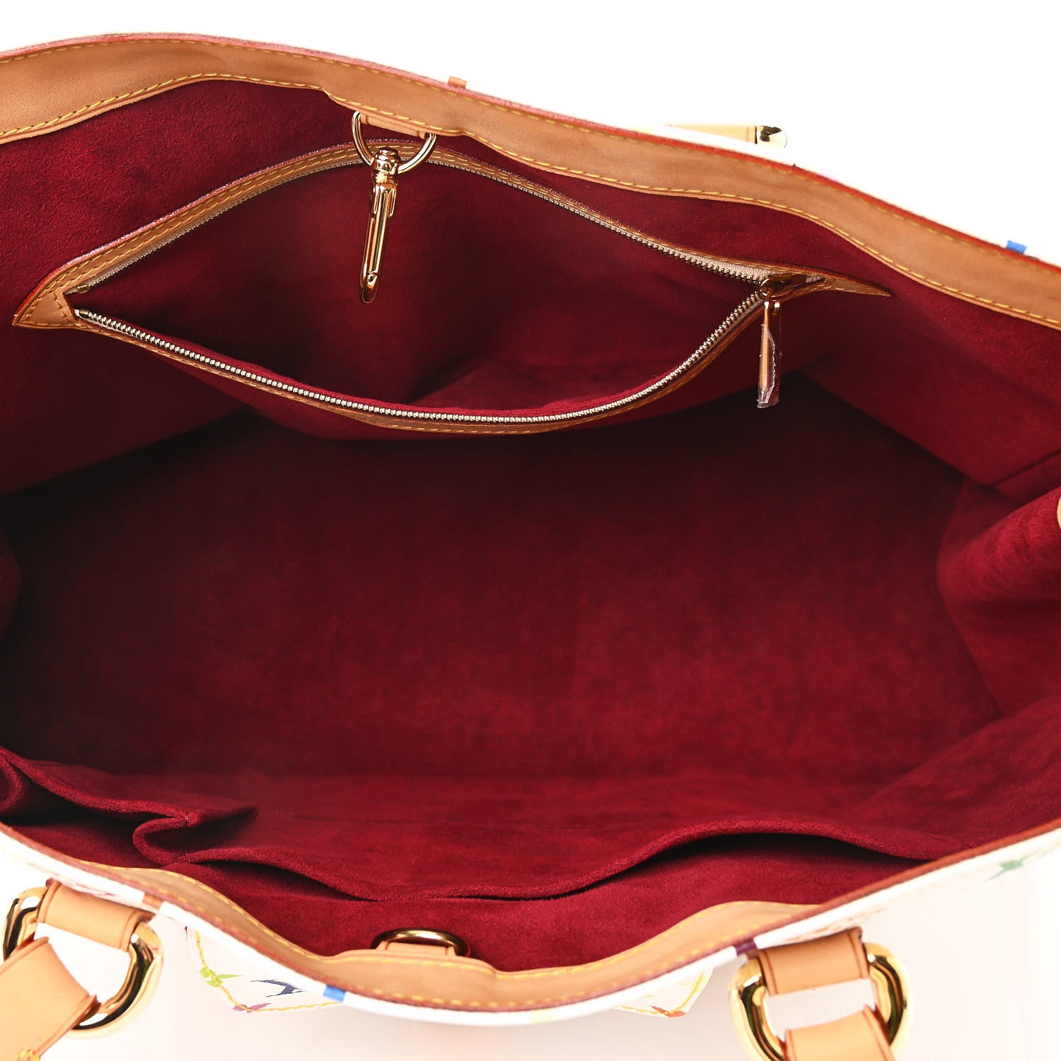 Louis Vuitton Monogram Multicolor Aurelia GM White 5 of 9
