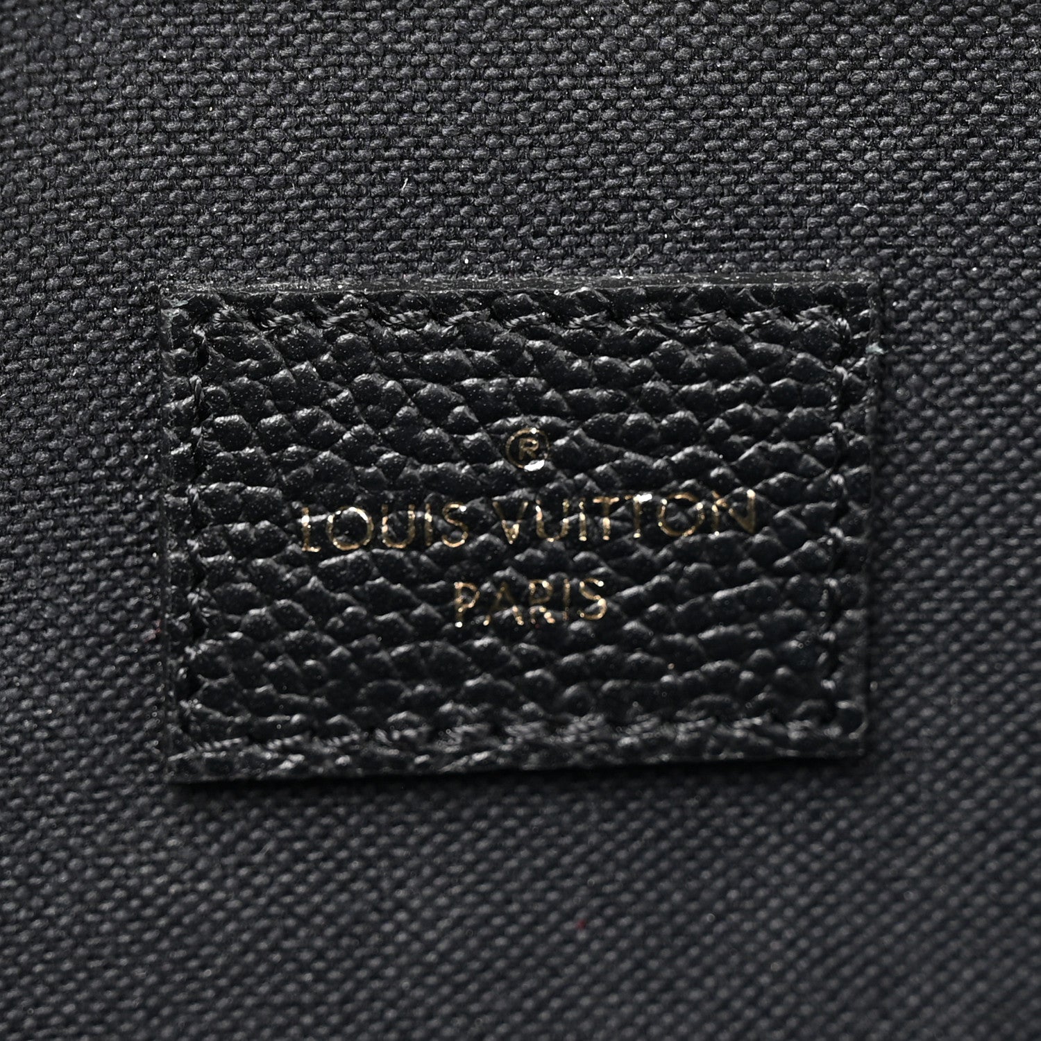 Louis Vuitton Empreinte Pochette Felicie Chain Wallet Black 9 of 14