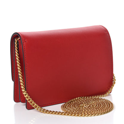 Valentino Garavani Smooth Calfskin Mini Vring Crossbody Bag Rouge Pur 3 of 8