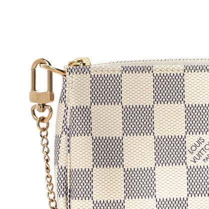 Louis Vuitton Damier Azur Mini Pochette Accessories 8 of 11