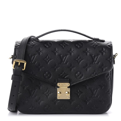 Louis Vuitton Empreinte Pochette Metis Black 1 of 10