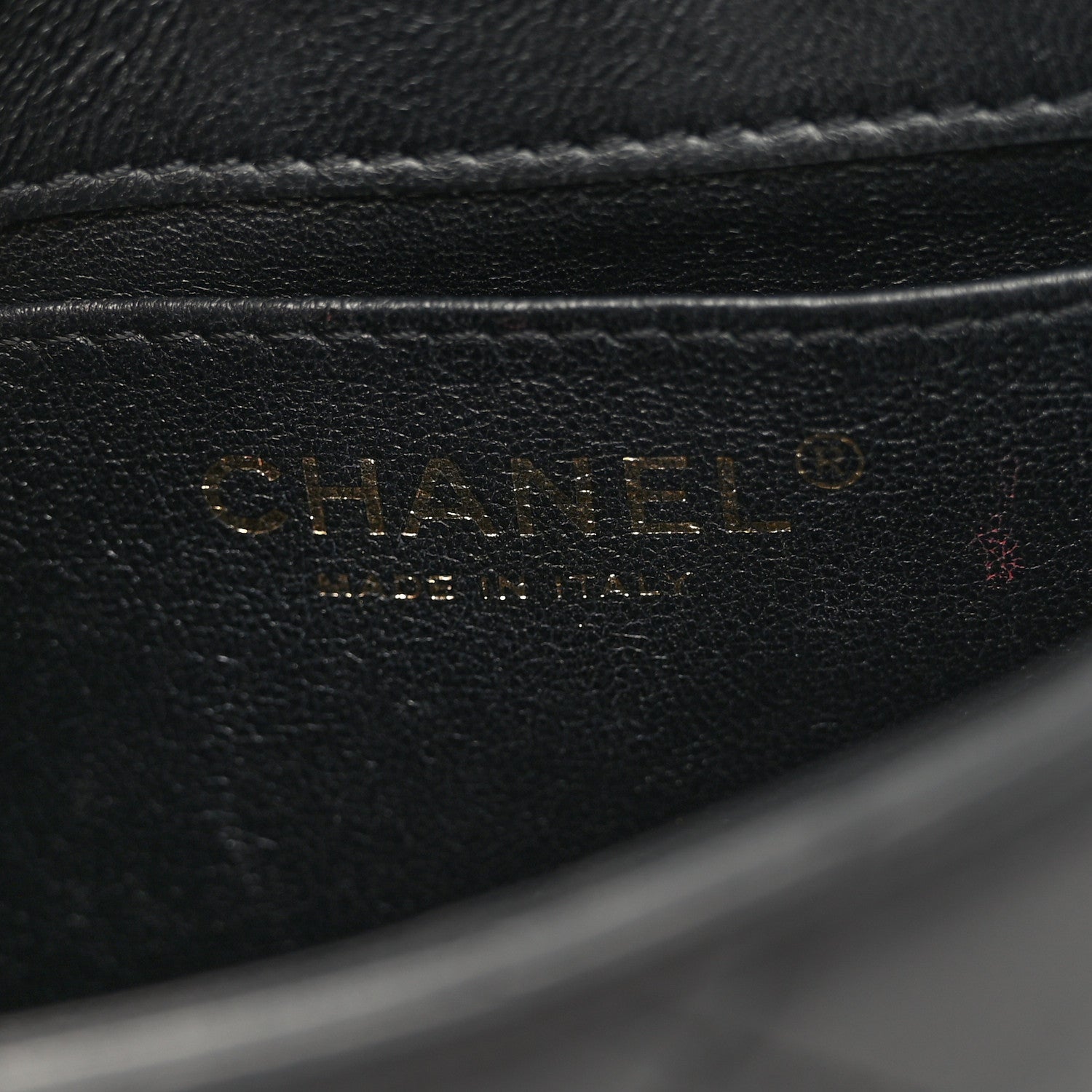 Chanel Lambskin Quilted Mini Heart Charms Flap Black 7 of 11