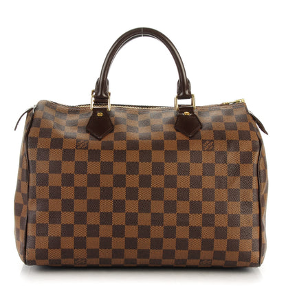Louis Vuitton Damier Ebene Speedy 30 1 of 7