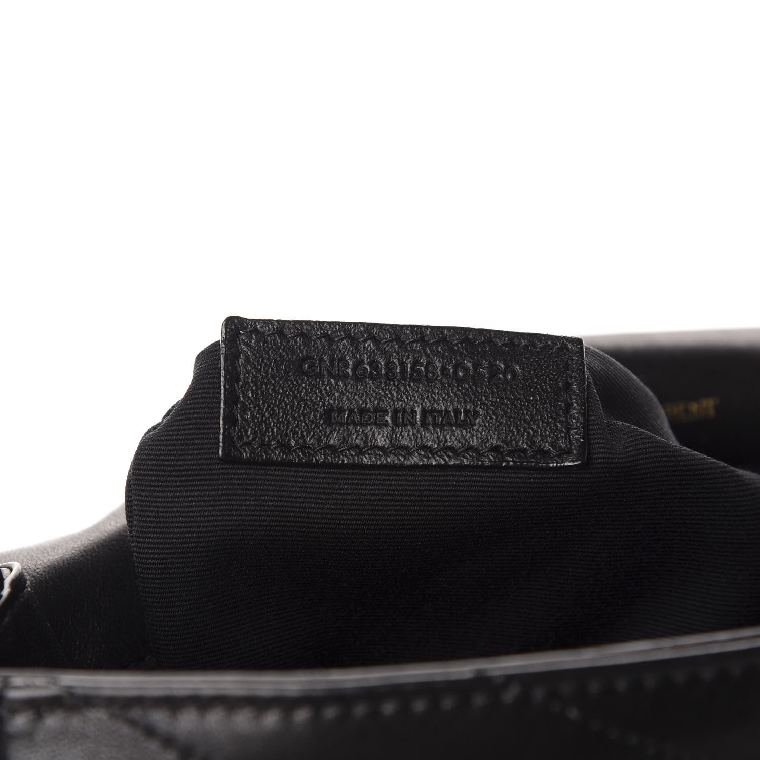 Saint Laurent Lambskin Matelasse Monogram Medium Niki Chain Satchel Black 11 of 12