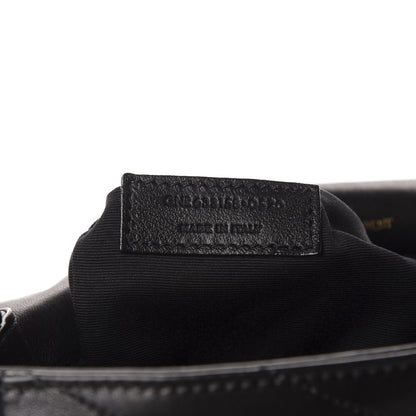 Saint Laurent Lambskin Matelasse Monogram Medium Niki Chain Satchel Black 11 of 12