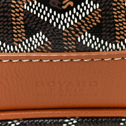 Goyard Goyardine Petit Flot Bucket Bag PM Black Gold 11 of 17