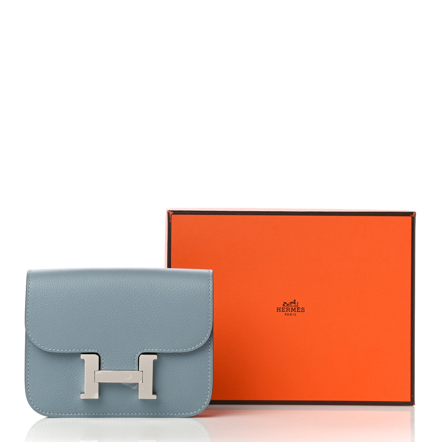 Evercolor Constance Slim Wallet Ciel