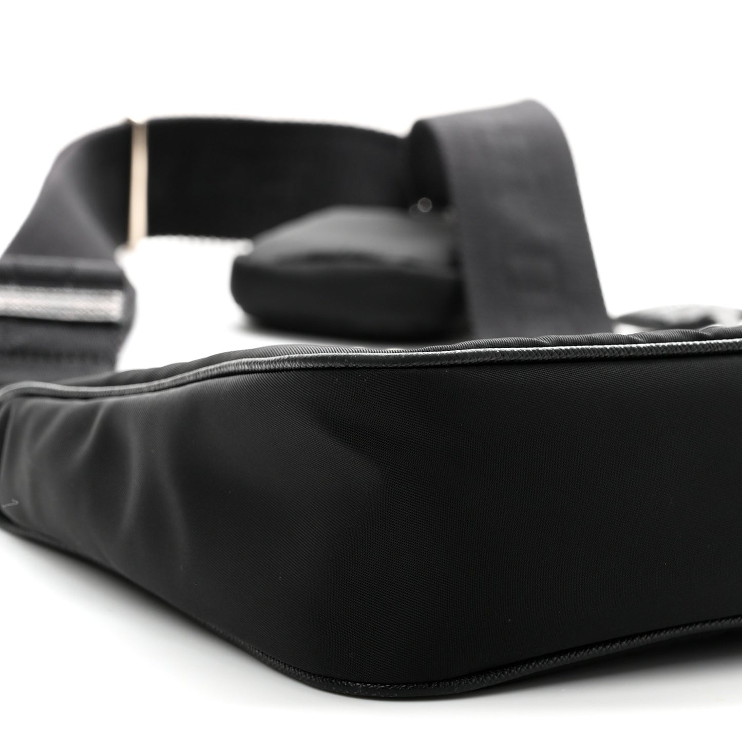 Nylon Re-Edition 2005 Shoulder Bag Black Black