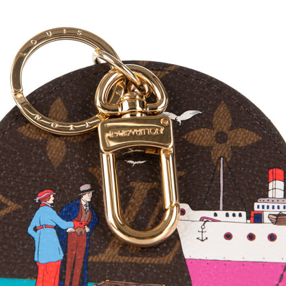 Louis Vuitton Monogram 2016 Christmas Animation Bag Charm Key Ring 3 of 4