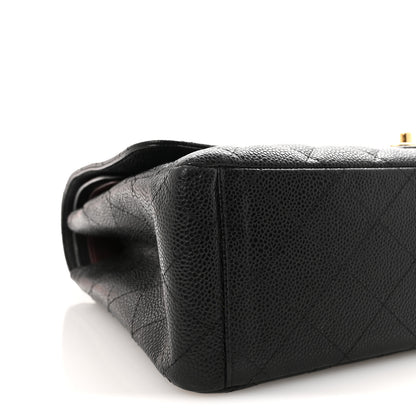 Chanel Caviar Quilted Maxi Double Flap Black 9 of 10