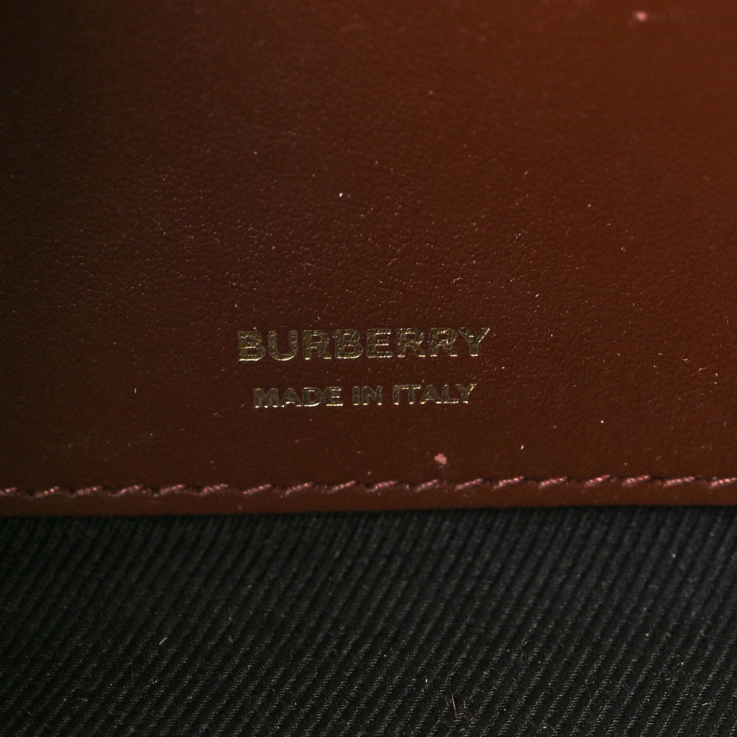 Burberry E-canvas Check Dorset Crossbody Dark Birch Brown 6 of 8