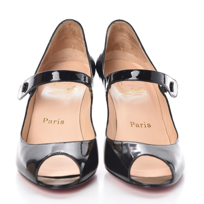 Christian Louboutin Patent 70 Mary Jane Pumps 39 Black 2 of 10