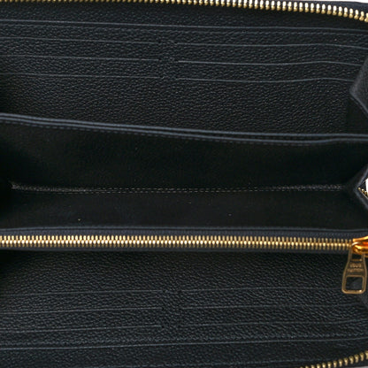 Louis Vuitton Empreinte Zippy Wallet Black 5 of 7