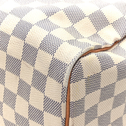 Louis Vuitton Damier Azur Speedy 35 10 of 10