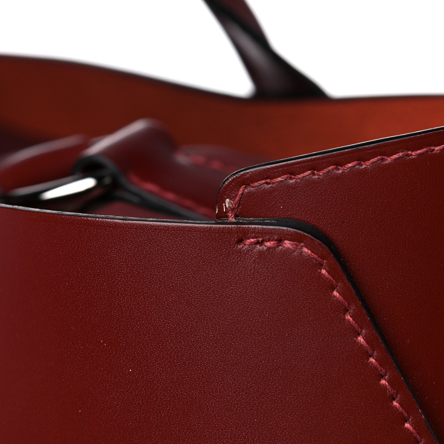 Hermes Vache Hunter Cristobal Cabacity 45 Rouge H 24 of 26