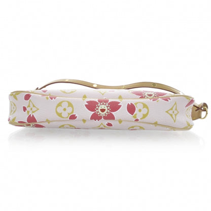 Louis Vuitton Monogram Cherry Blossom Pochette Accessories Red 3 of 7