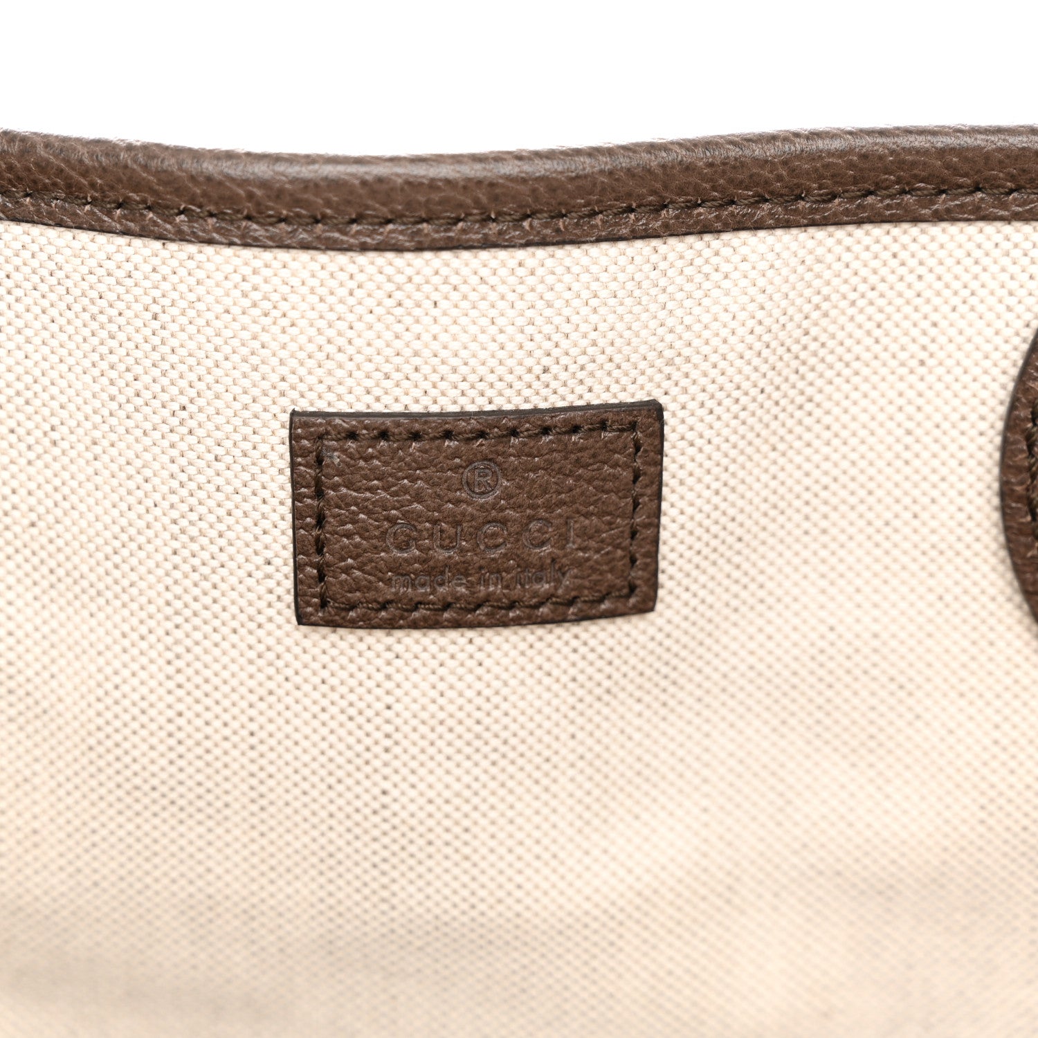 Gucci Textured Dollar Calfskin Medium Ophidia Shoulder Tote Bag New Acero 7 of 15