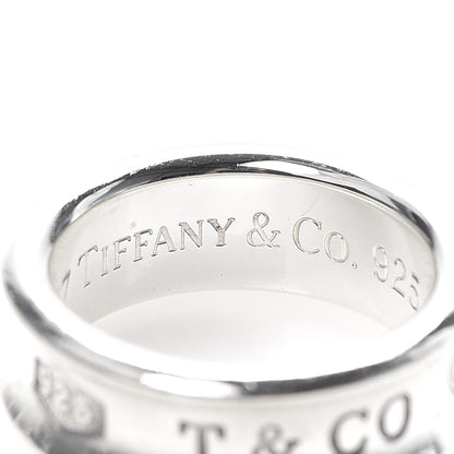 Tiffany Sterling Silver 1837 Band Ring 50 5.25 4 of 4