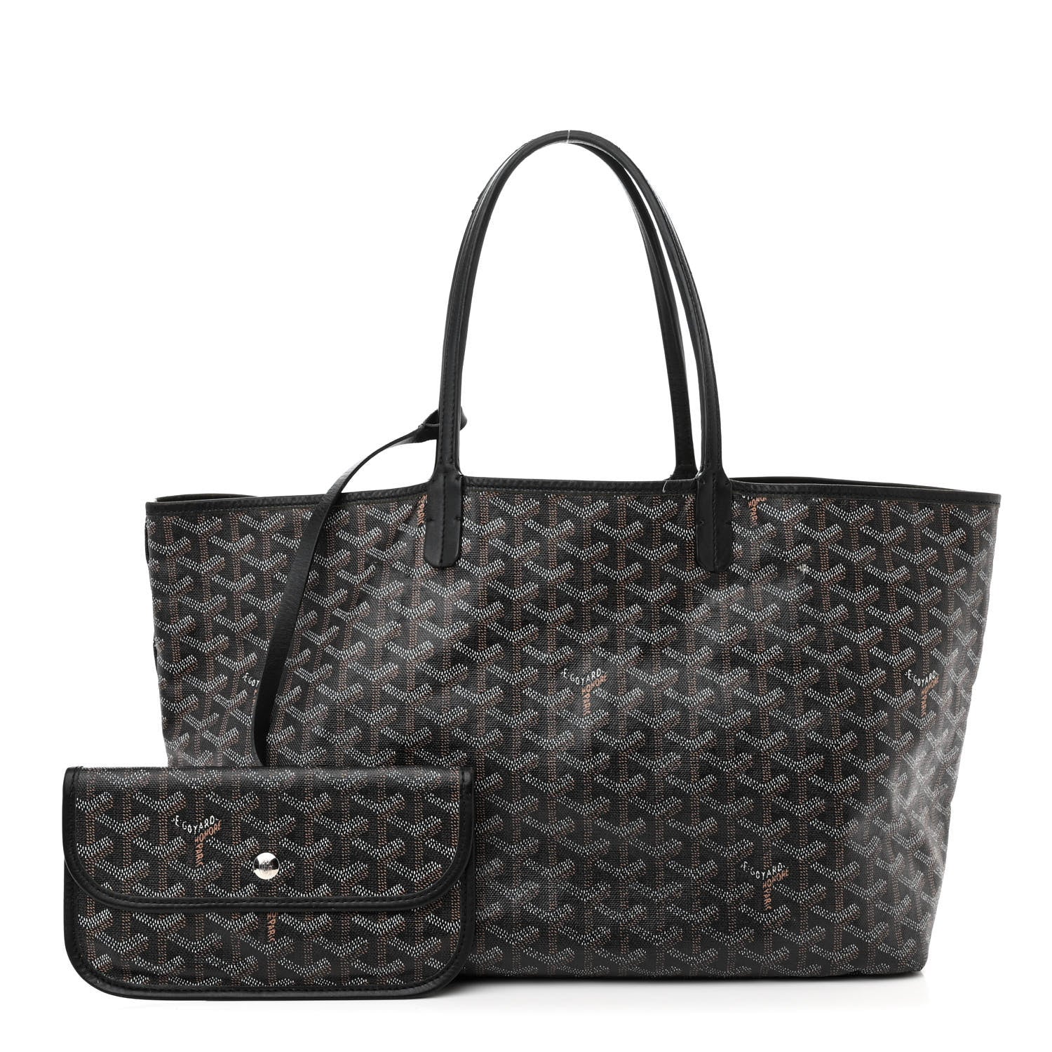 Goyard Goyardine Saint Louis PM Black 1 of 19