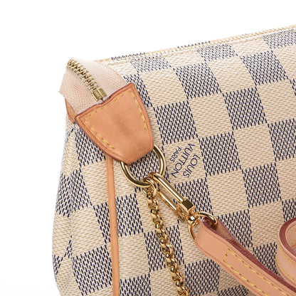 Louis Vuitton Damier Azur Eva Clutch 9 of 9