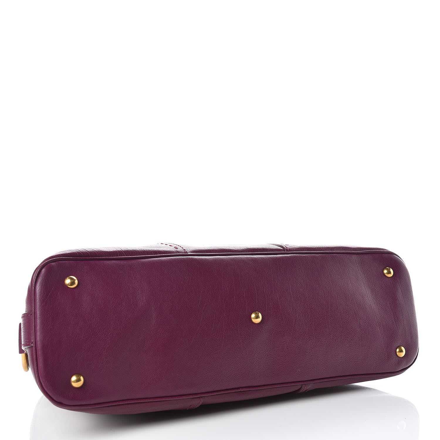 Saint Laurent Calfskin Large Muse Magenta 4 of 9