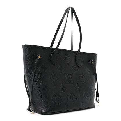 Louis Vuitton Empreinte Monogram Giant Neverfull MM Black 4 of 10