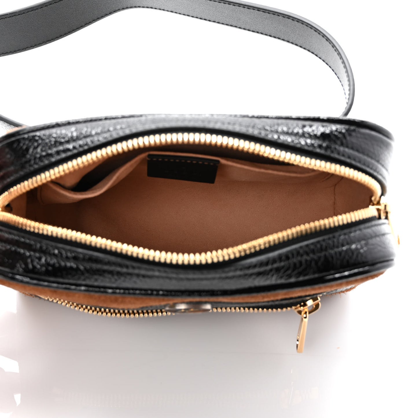 Suede Small Ophidia Belt Bag 85 34 Brown