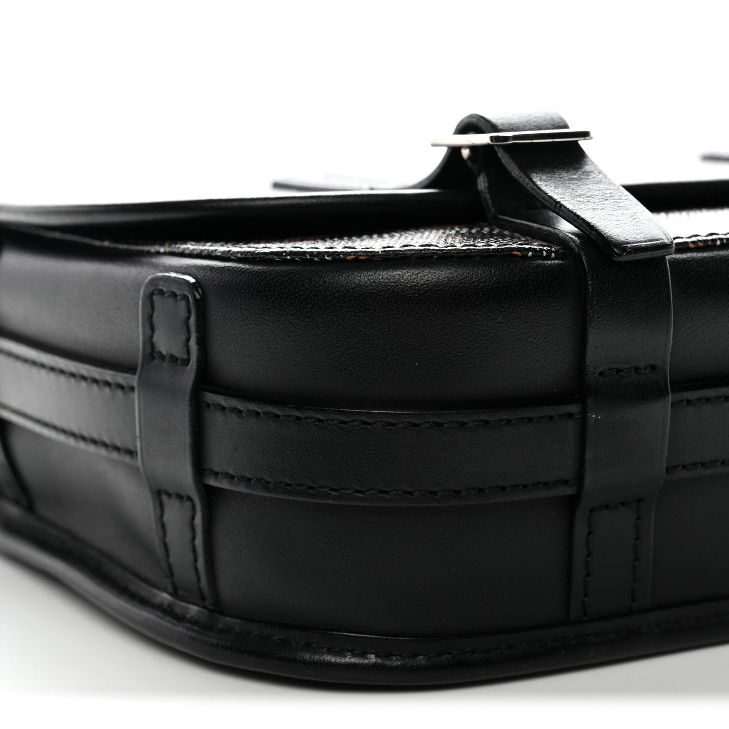 Goyardine Belvedere PM Messenger Bag Black