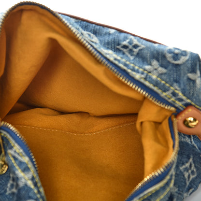 Louis Vuitton Monogram Denim Baggy PM Blue 7 of 9