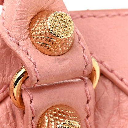 Balenciaga Agneau Giant 12 Gold Hardware Mini City Rose Peche 13 of 13