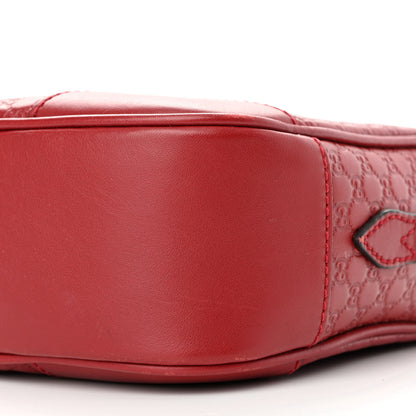 Gucci Microguccissima Mini Bree Messenger Bag Red 10 of 12
