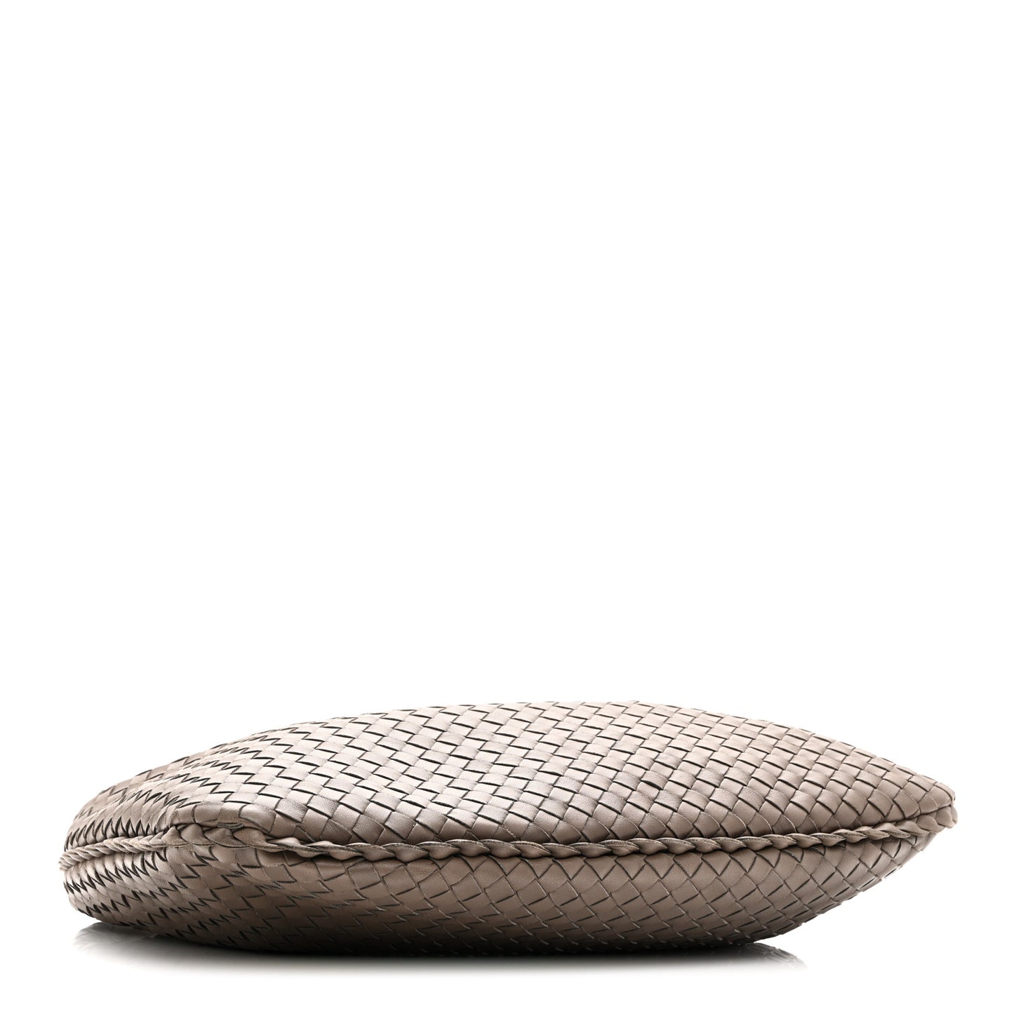 Nappa Intrecciato Medium Veneta Hobo Fume