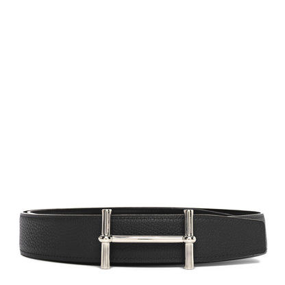 Hermes Box Togo 38mm H d'Ancre Belt 90 36 Black Bleu Nuit 1 of 7