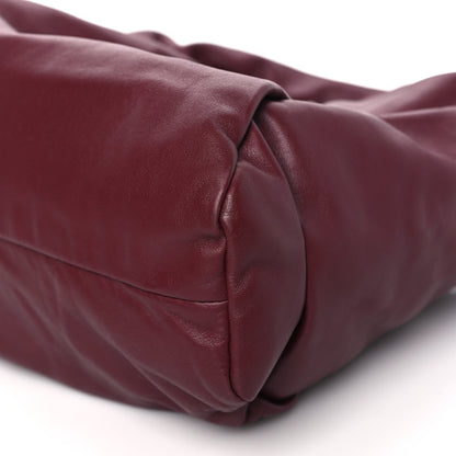 Bottega Veneta Smooth Butter Calfskin Small The Shoulder Pouch Dark Red 10 of 10
