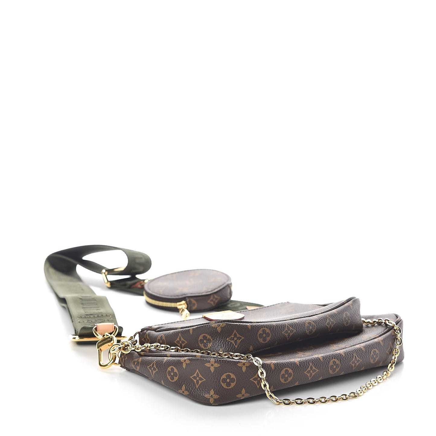 Monogram Multi Pochette Accessories Kaki