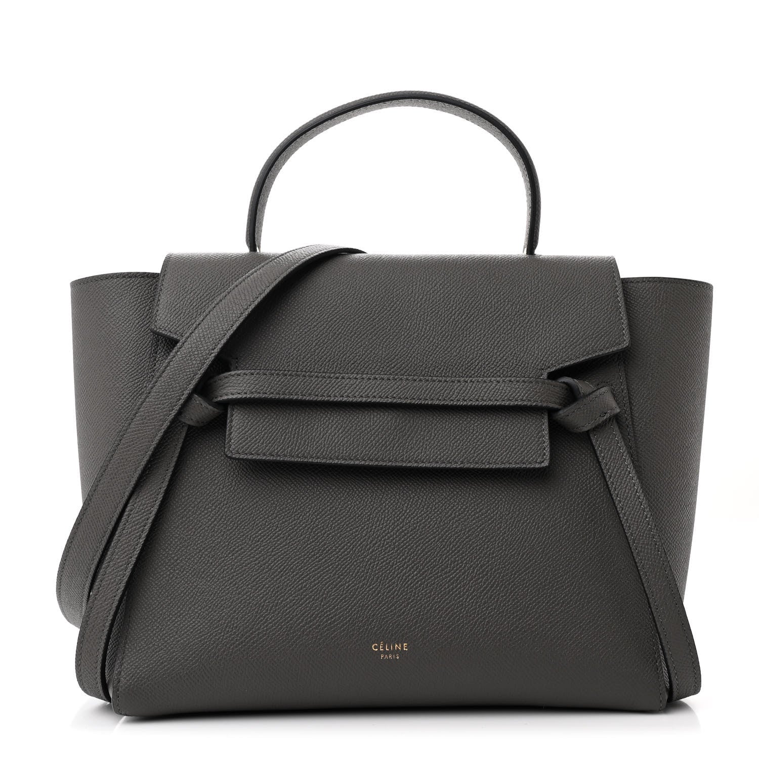 Celine Baby Grained Calfskin Micro Belt Bag Grey 1 of 10