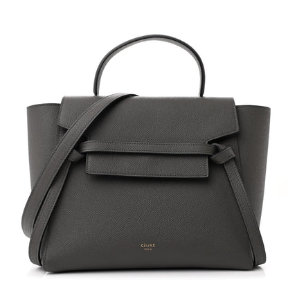 Celine Baby Grained Calfskin Micro Belt Bag Grey 1 of 10