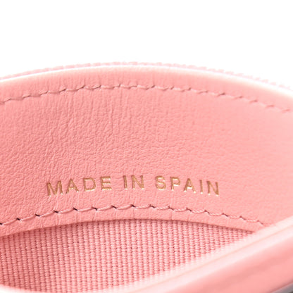 Chanel Caviar Quilted Card Holder Pink 6 of 8